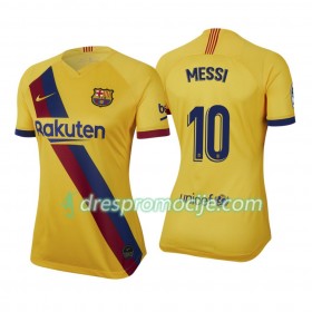 FC Barcelona Dres Lionel Messi 10 Ženska Gostujući 2019/2020 Kratkih Rukava